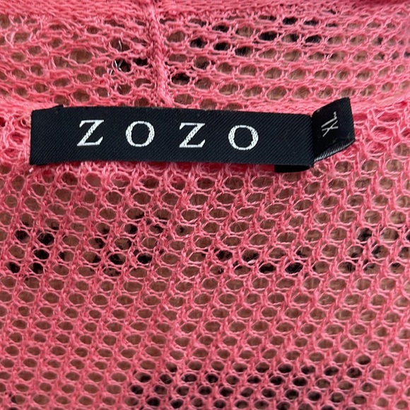 NWOT - ZOZO open front cropped cardigan size XL - Picture 4 of 6